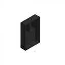 ¬[VZ23572] TAPA DE ESQUINA PARA CARRIL NEGRO