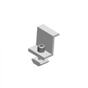¬[VZ23574] ABRAZADERA EXTREMO PLATA 30MM ALUMINIO 605 T5 & SS