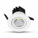 ¬[VZ2366] DOWNLIGHT LED 3W COB REDONDO CUERPO BLANCO 3000K