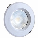 ¬[VZ2428] DOWNLIGHT LED 20W COB 10W CUERPO BLANCO 3000K