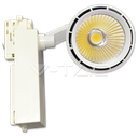 ¬[VZ2458] FOCO DE CARRIL LED 33W CUERPO BLANCO 4000K