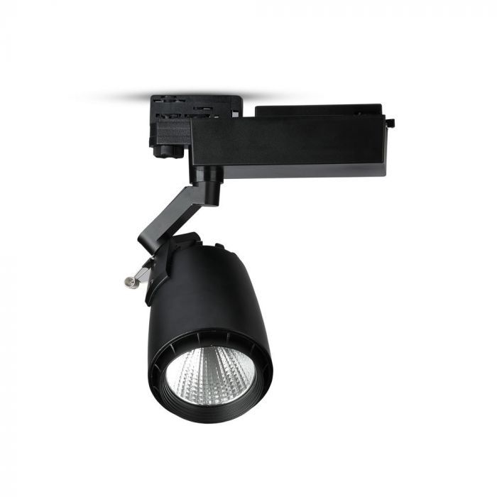 ¬[VZ2464] FOCO DE CARRIL LED 33W CUERPO NEGRO 6000K