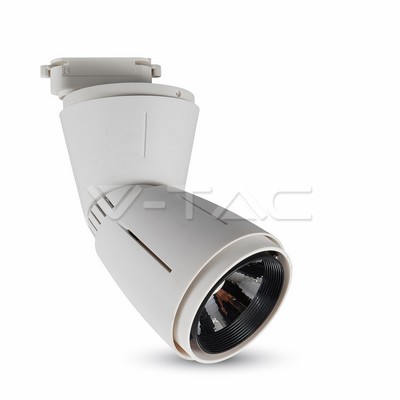 ¬[VZ2502] FOCO DE CARRIL LED 45W CUERPO BLANCO 6000K