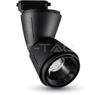¬[VZ2508] FOCO DE CARRIL LED 45W CUERPO NEGRO 6000K