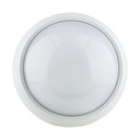¬[VZ2518] PLAFÓN LED 8W REDONDO CUERPO BLANCO IP66 4000K