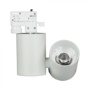 ¬[VZ2598] FOCO DE CARRIL LED 15W CUERPO BLANCO 4000K
