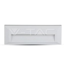 ¬[VZ2654] BALIZA LED 3W CUERPO BLANCO RECTANGULAR IP65 3000K