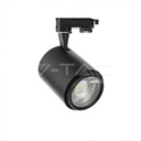 ¬[VZ2822] FOCO DE CARRIL LED 18W COB CUERPO NEGRO CCT