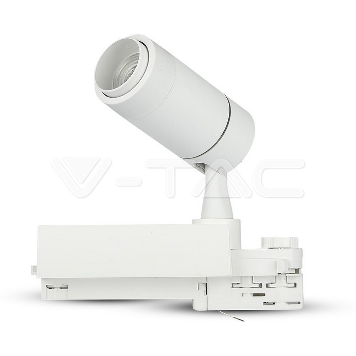 ¬[VZ2912] FOCO DE CARRIL LED 15W CONTROL BLUETOOTH CUERPO BLANCO CCT