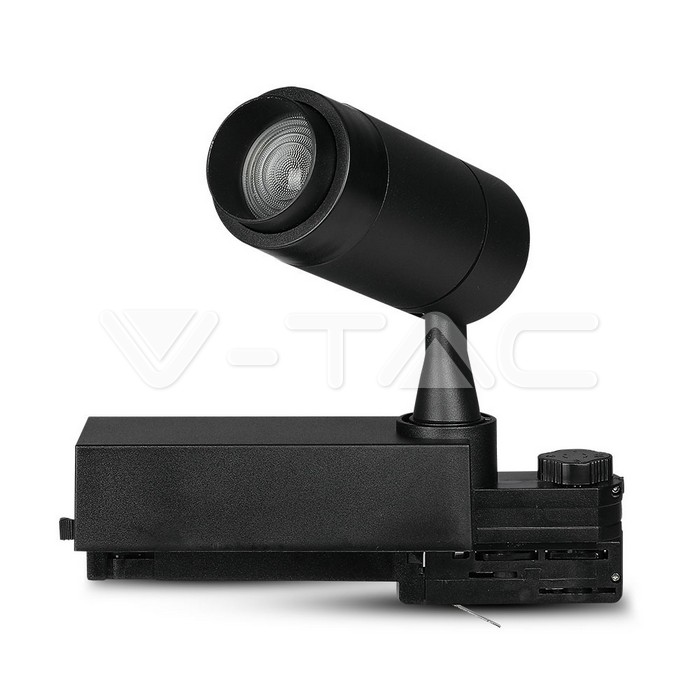 ¬[VZ2914] FOCO DE CARRIL LED 15W CONTROL BLUETOOTH CUERPO NEGRO CCT