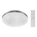 ¬[VZ29222] PLAFÓN LED 60W CON MANDO REGULABLE REDONDO ONDULADO CCT 3ЕN1