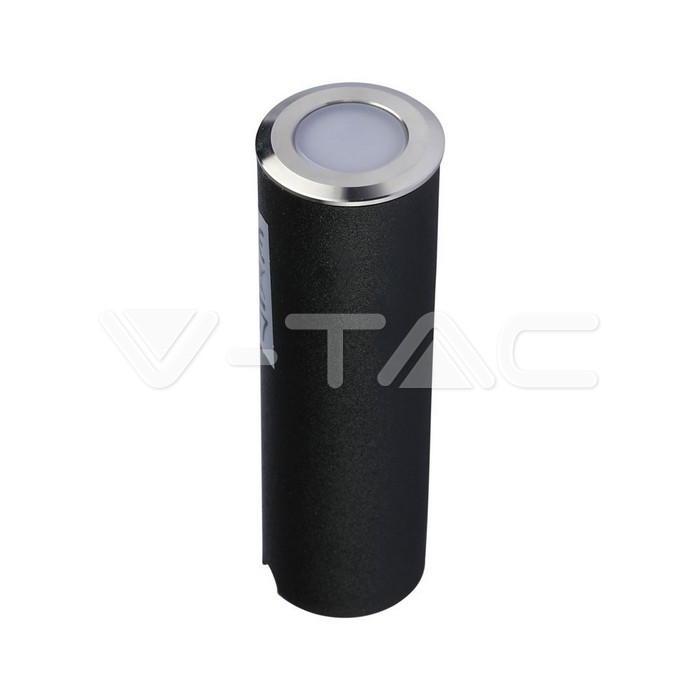 ¬[VZ2926] BALIZA PARA EMPOTRAR EN SUELO DE SEÑALIZACION 0.5W COLOR PLATA 3000K
