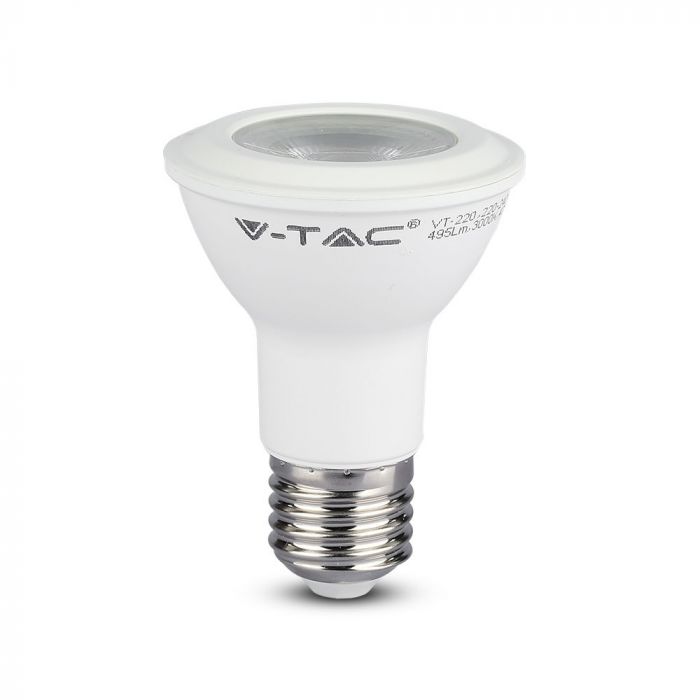 ¬[VZ298] BOMBILLA LED V-TAC E27 PAR20 7W CHIP SAMSUNG 495LM 6400K