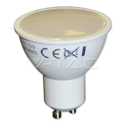 ¬[VZ3364] BOMBILLA LED V-TAC GU10 PAR16 7W SMD 500LM 3000K