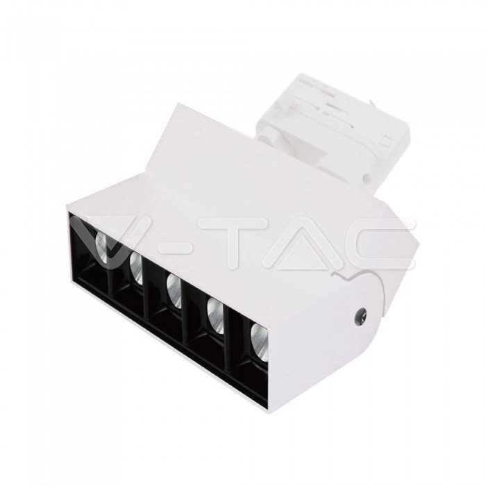 ¬[VZ40010] FOCO DE CARRIL LINEAL LED 12W CHIP SAMSUNG BLANCO 5700K