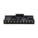 ¬[VZ40016] FOCO DE CARRIL LINEAL LED 25W CHIP SAMSUNG NEGRO 5700K