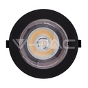 ¬[VZ40112] DOWNLIGHT LED 20W CHIP SAMSUNG NEGRO COB REFLECTOR 6400K