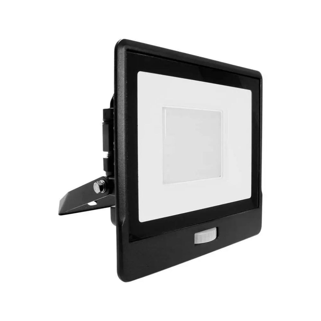 ¬[VZ40530] PROYECTOR LED V-TAC 50W CHIP SAMSUNG SMD 4000LM 100° COLOR NEGRO IP65 3000K