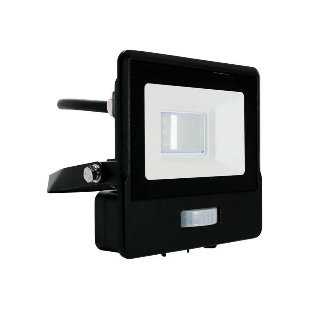 ¬[VZ40560] PROYECTOR LED V-TAC 10W CHIP SAMSUNG SMD 735LM 100° COLOR NEGRO IP65 3000K