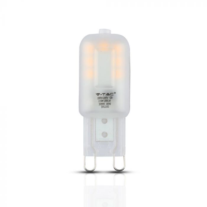 ¬[VZ42486] BOMBILLA LED V-TAC G9 Т17 2.2W CHIP SAMSUNG SMD 200LM 46.5X16.6MM 3000K