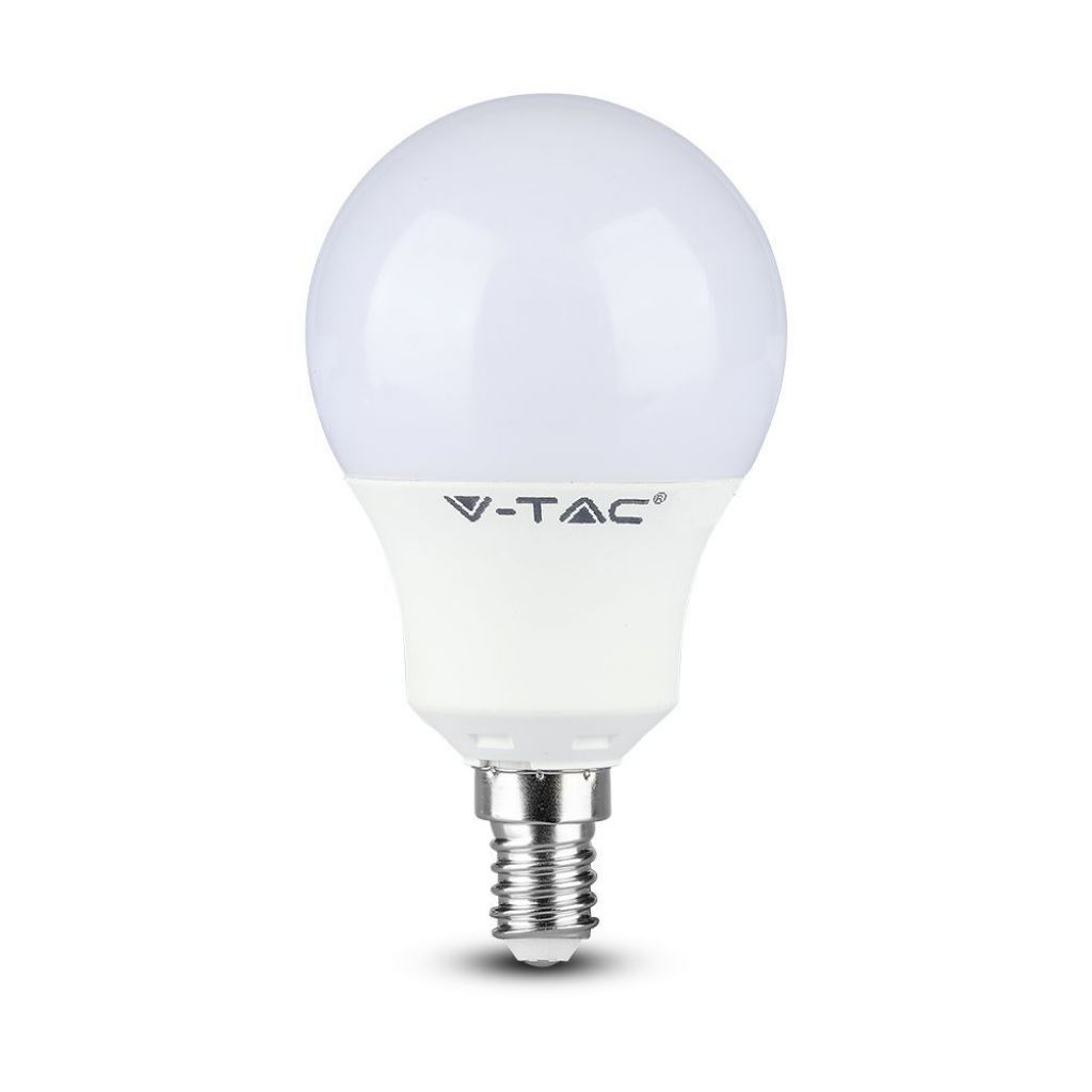 ¬[VZ425550] BOMBILLA LED V-TAC E14 P45 4.8W SMD 470LM 180° 47.5X88MM RGB+3000K