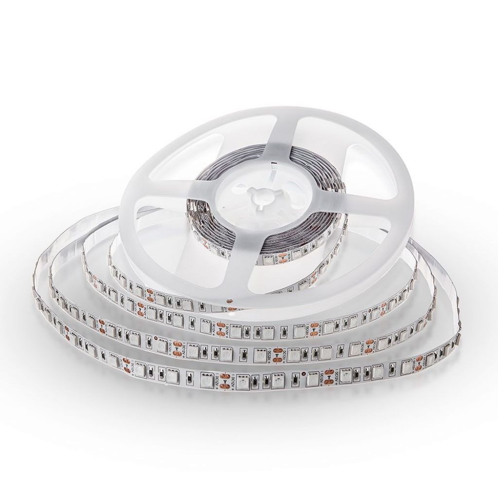 ¬[VZ4276] TIRA LED 12V 9,6W/M SMD5050 60LEDS/M 5M/ROLLO IP20 LUZ VERDE
