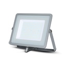 ¬[VZ42946] PROYECTOR LED V-TAC 100W CHIP SAMSUNG SMD 8200LM 100° COLOR GRIS IP65 4000K