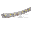 ¬[VZ4302] TIRA LED 12V 9,6W/M SMD5050 60LEDS/M 5M/ROLLO IP65 LUZ AZUL