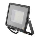 ¬[VZ43522] PROYECTOR LED V-TAC 50W CHIP SAMSUNG SMD 5750LM 100° COLOR NEGRO IP65 6500K