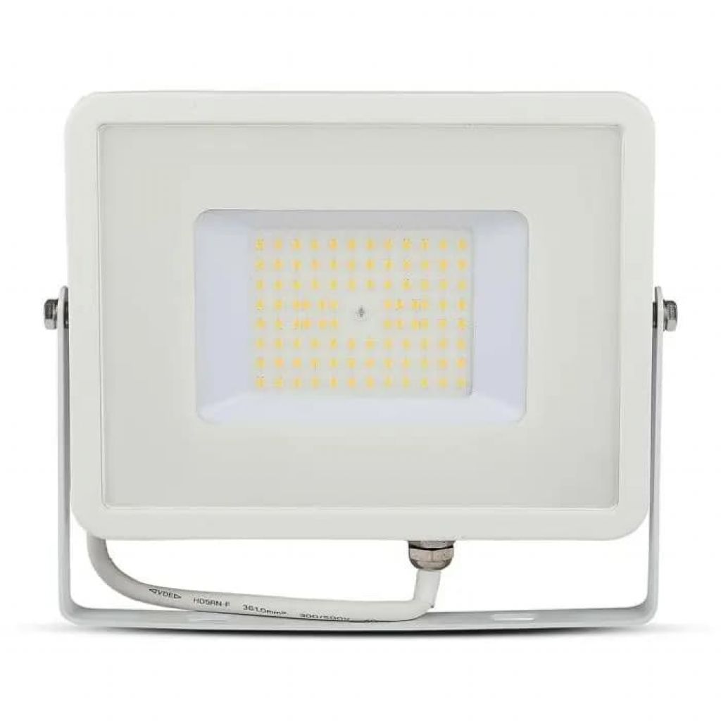 ¬[VZ43524] PROYECTOR LED V-TAC 50W CHIP SAMSUNG SMD 5750LM 100° COLOR BLANCO IP65 4000K