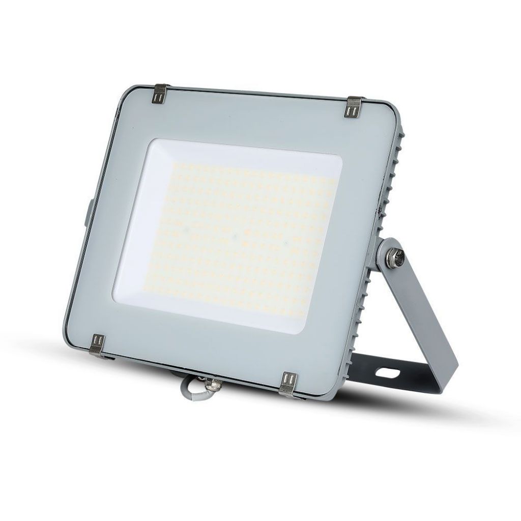 ¬[VZ43578] PROYECTOR LED V-TAC 200W CHIP SAMSUNG SMD 23000LM 100° COLOR GRIS IP65 4000K