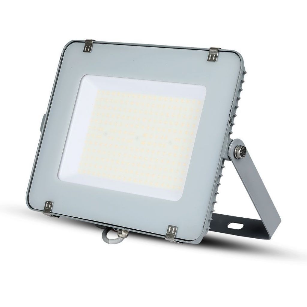 ¬[VZ43592] PROYECTOR LED V-TAC 300W CHIP SAMSUNG SMD 34500LM 100° COLOR GRIS IP65 6500K