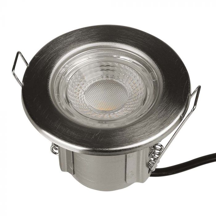 ¬[VZ437780] DOWNLIGHT LED 5W IGNÍFUGO MONTAJE SAMSUNG CHIP NICKLE (10 UNID./PACK) 3000K