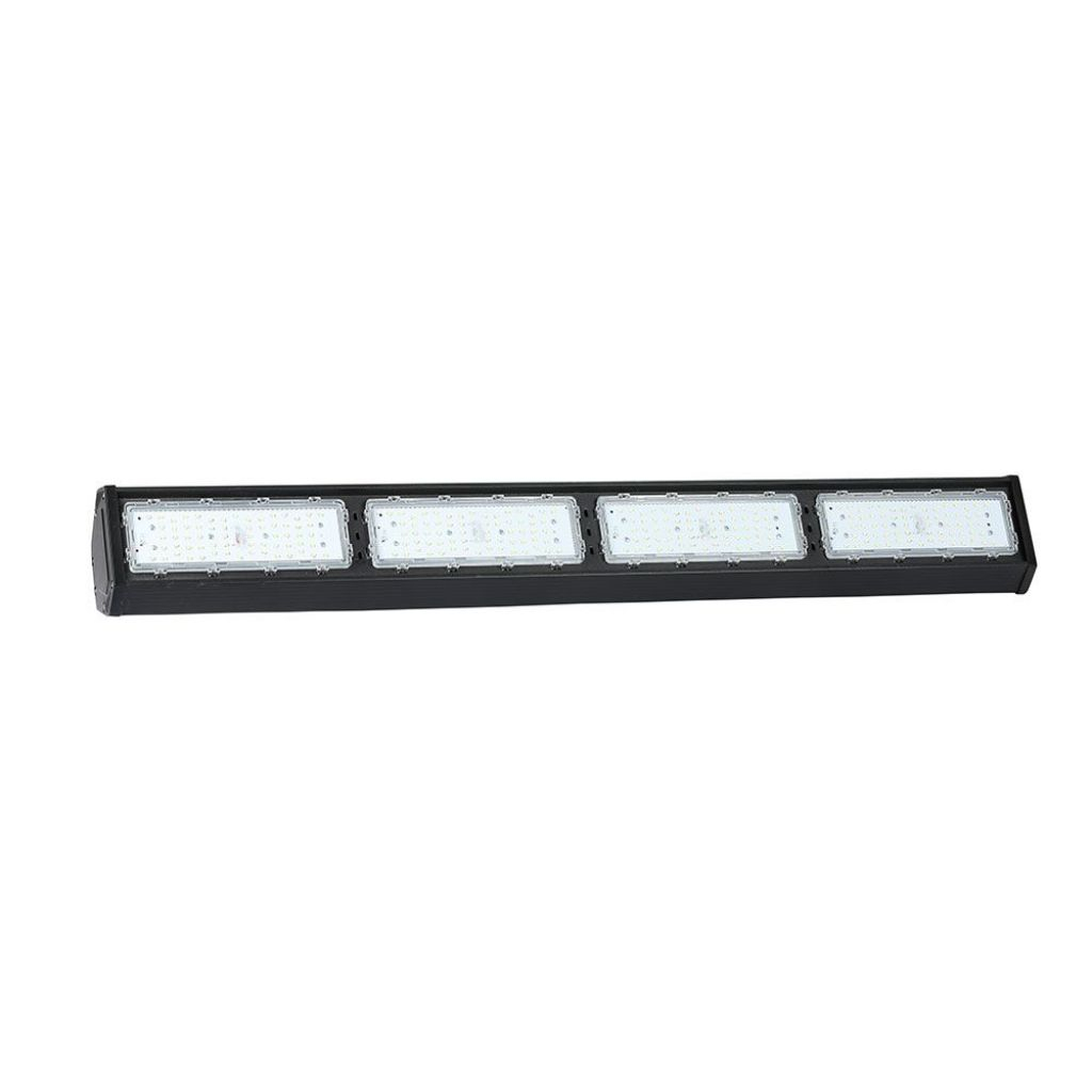 ¬[VZ43792] CAMPANA LINEAL LED CHIP SAMSUNG 200W CUERPO NEGRO 120 LM/W 6500K