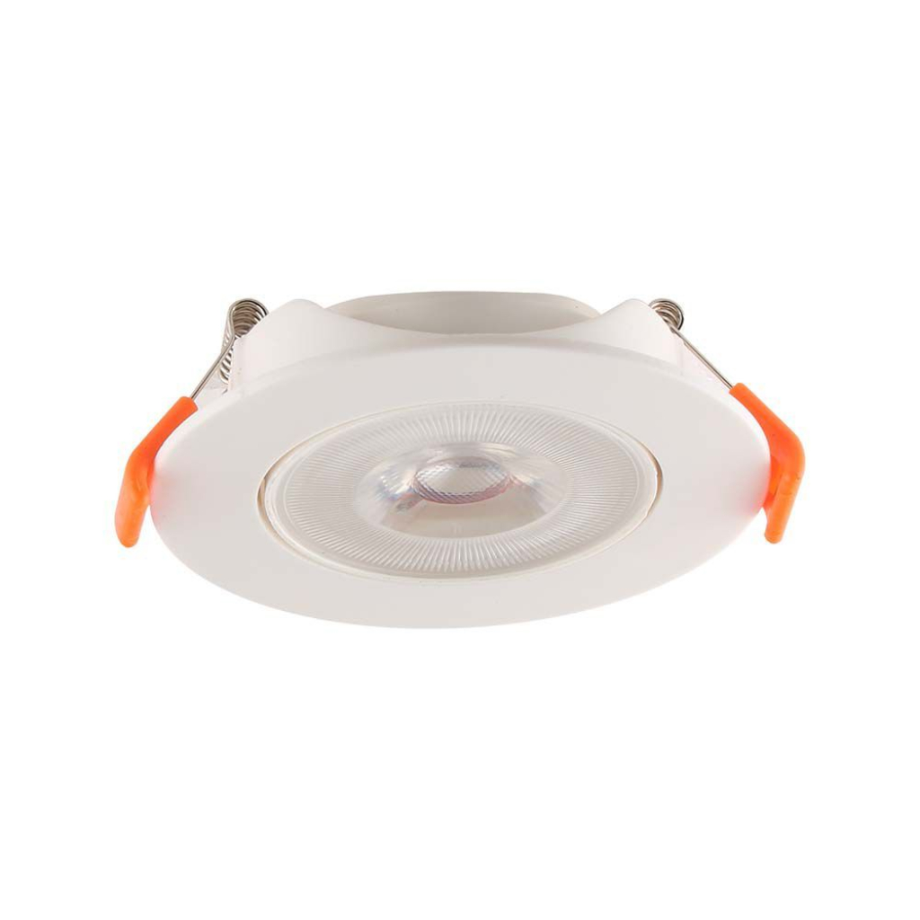 ¬[VZ46366] DOWNLIGHT LED 7W REDONDO SAMSUNG CUERPO BLANCO 4000K