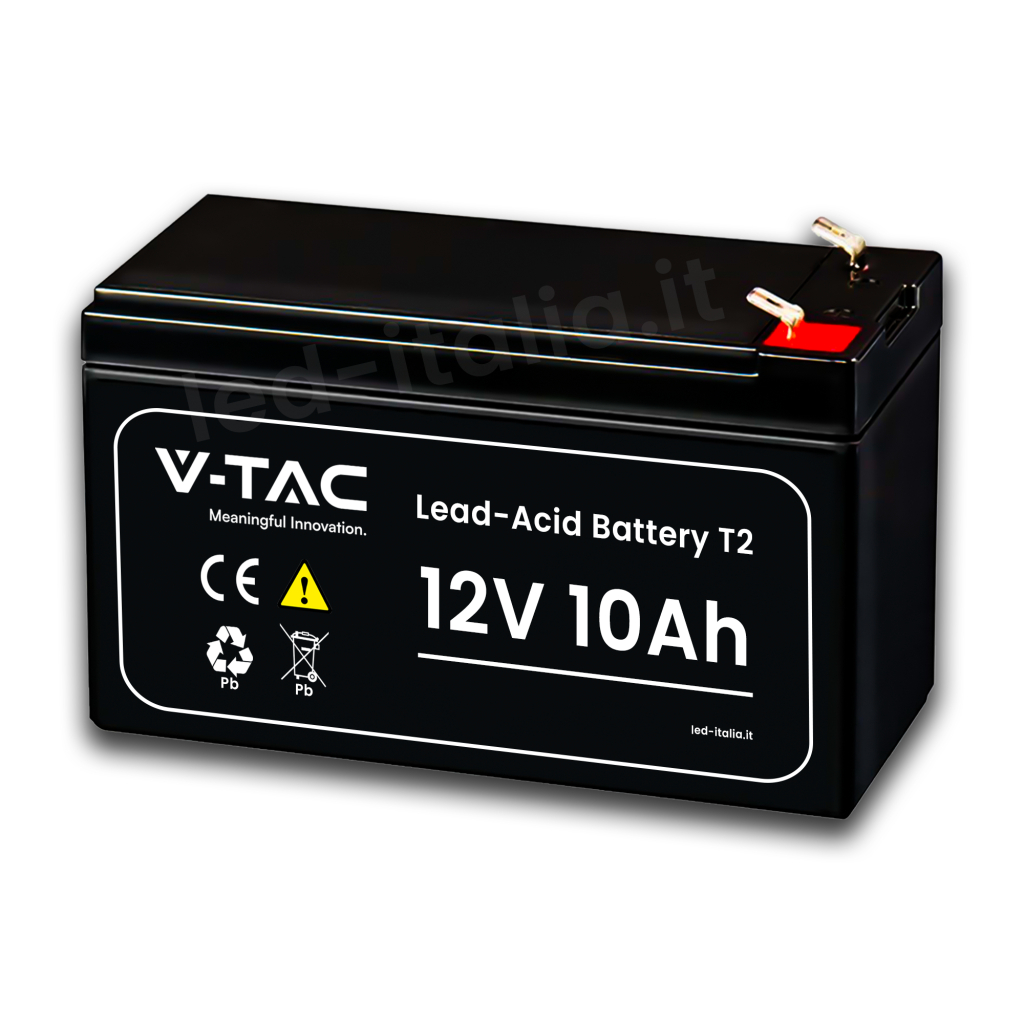 ¬[VZ46904] BATERÍA 10AH 12V LEAD-ACID T2 178*35*60MM