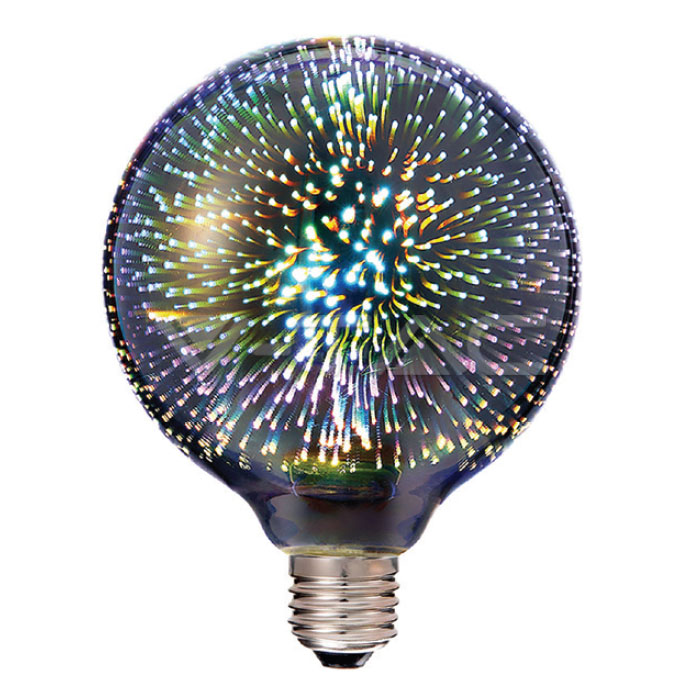 ¬[VZ5412] BOMBILLA LED V-TAC E27 G125 3W FILAMENT 40LM 3000K