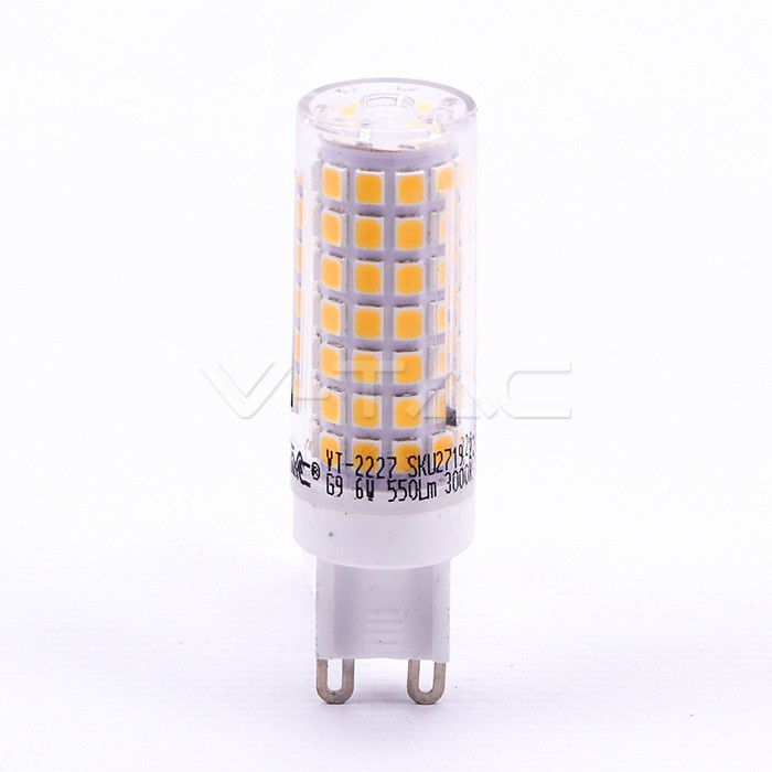 ¬[VZ5438] BOMBILLA LED V-TAC T19 G9 6W SMD 550LM 3000K