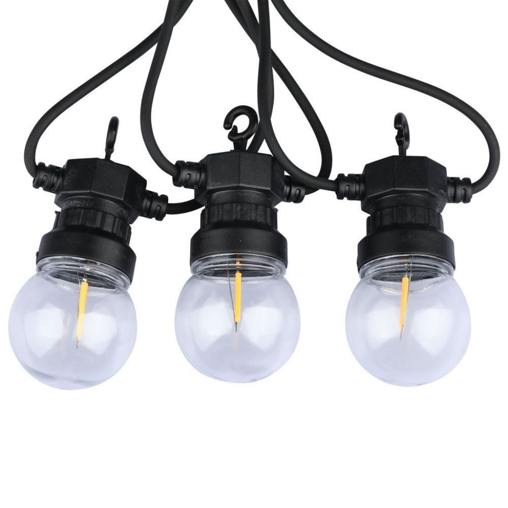 ¬[VZ5456] GUIRNALDA LUCES LED 5MX10 BOMBILLAS DE FILAMENTO 3000K