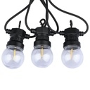 ¬[VZ5456] GUIRNALDA LUCES LED 5MX10 BOMBILLAS DE FILAMENTO 3000K