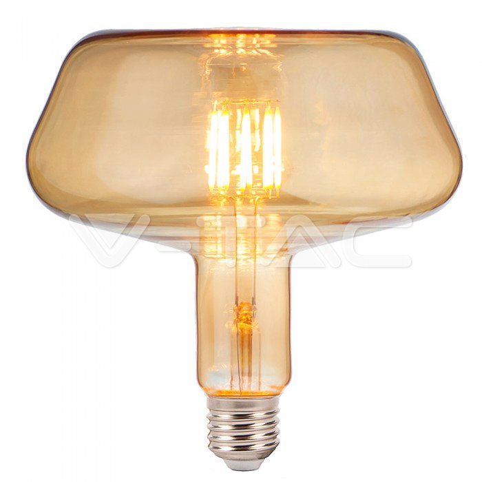 ¬[VZ5580] BOMBILLA LED V-TAC E27 T180 8W FILAMENT 620LM 2200K