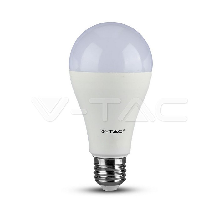 ¬[VZ5638] BOMBILLA LED V-TAC E27 A65 15W SMD 1350LM 2700K