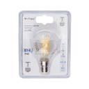 ¬[VZ5656] BOMBILLA LED 6W E14 P45 FILAMENTO (BLISTER 1 PIEZA) 2700K