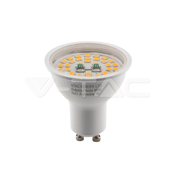 ¬[VZ5674] BOMBILLA LED V-TAC GU10 PAR16 5W SMD 750LM 110° 3000K