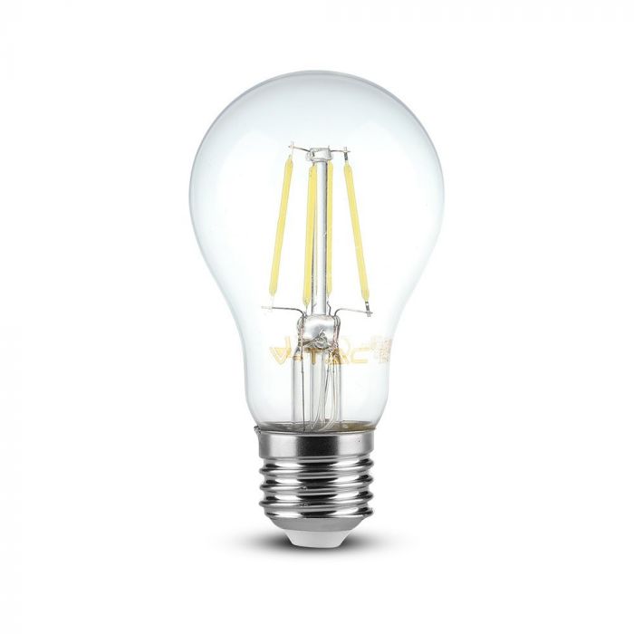 ¬[VZ574] BOMBILLA LED V-TAC E27 A60 6W CHIP SAMSUNG 806LM 2700K