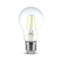 ¬[VZ574] BOMBILLA LED V-TAC E27 A60 6W CHIP SAMSUNG 806LM 2700K
