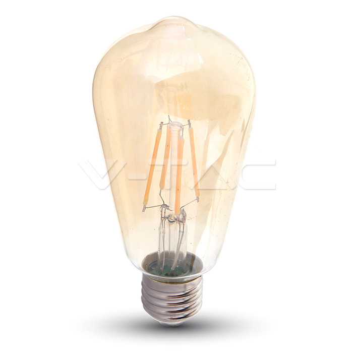 ¬[VZ580] BOMBILLA LED V-TAC E27 ST64 6W CHIP SAMSUNG 725LM 2200K