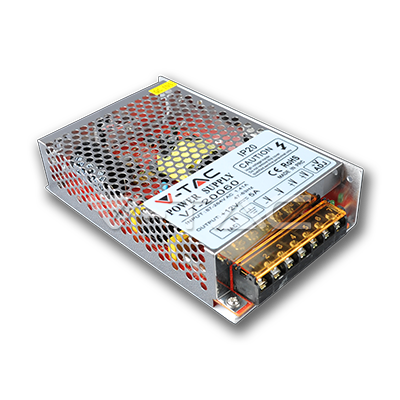 ¬[VZ6104] FUENTE DE ALIMENTACIÓN V-TAC 12V 60W 5A IP20 160X98X38MM