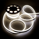¬[VZ654] NEÓN FLEX LED V-TAC 12V DC 10W SMD2835 SAMSUNG 120LED/M 300LM/M PCB 8MM CRI>80 IP65 4000K (Rollo de 5m.)