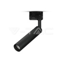 ¬[VZ710] FOCO DE CARRIL LED 7W CHIP SAMSUNG CUERPO NEGRO 5000K